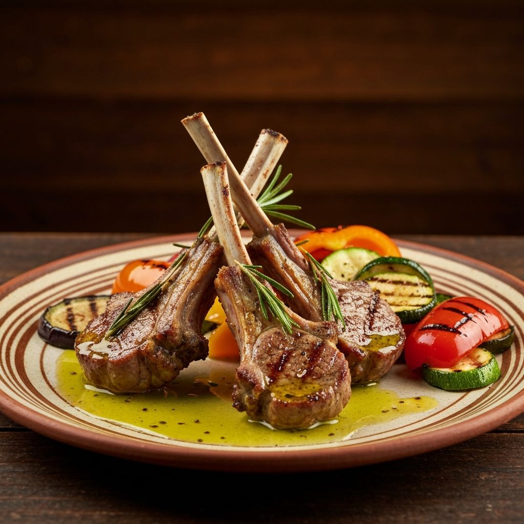 Grilled Lamb Rosemary