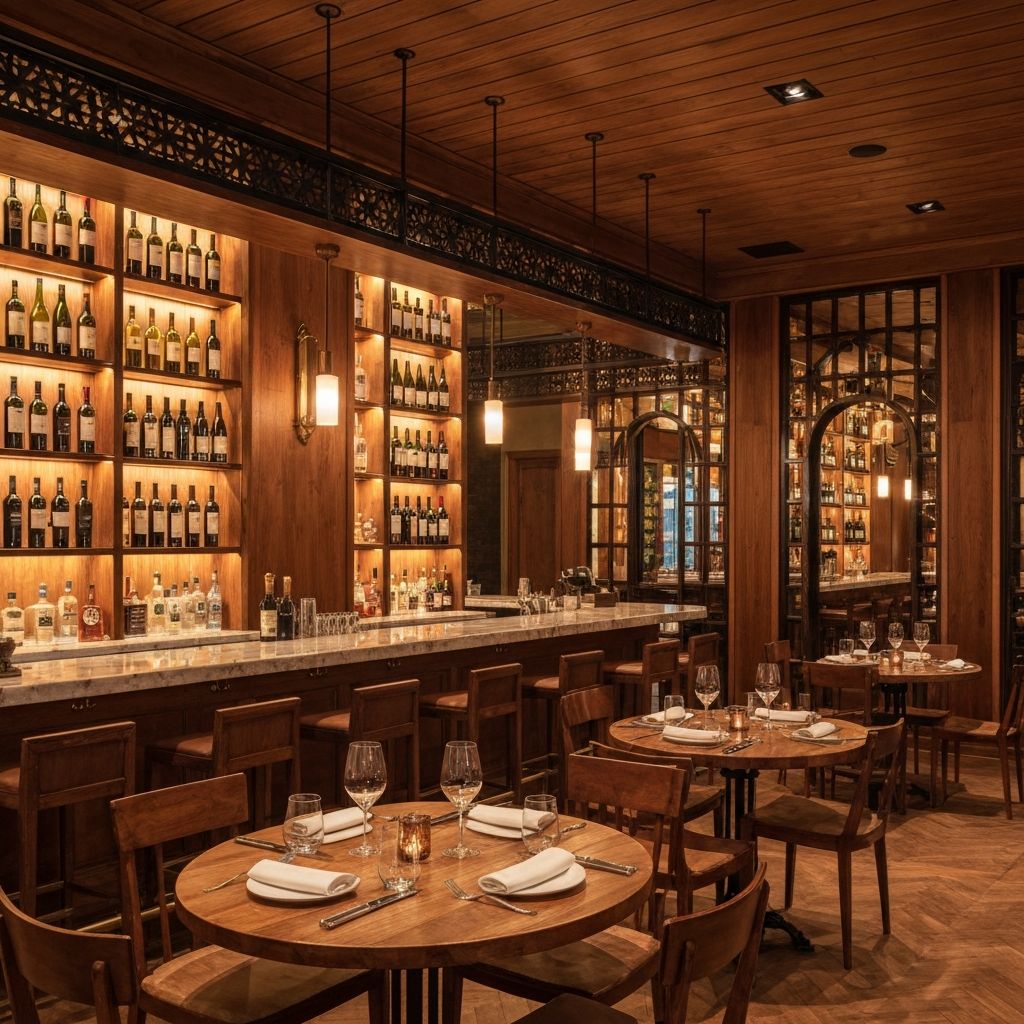 Bar area